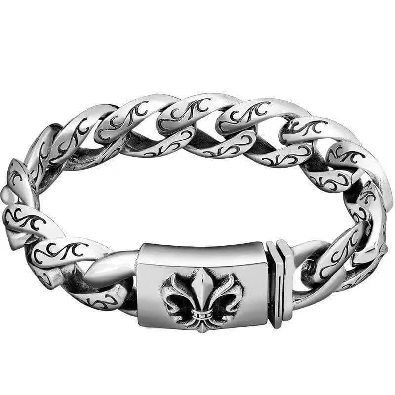 Chrome Hearts Chain Bracelet Heavy Link — SL25 手链