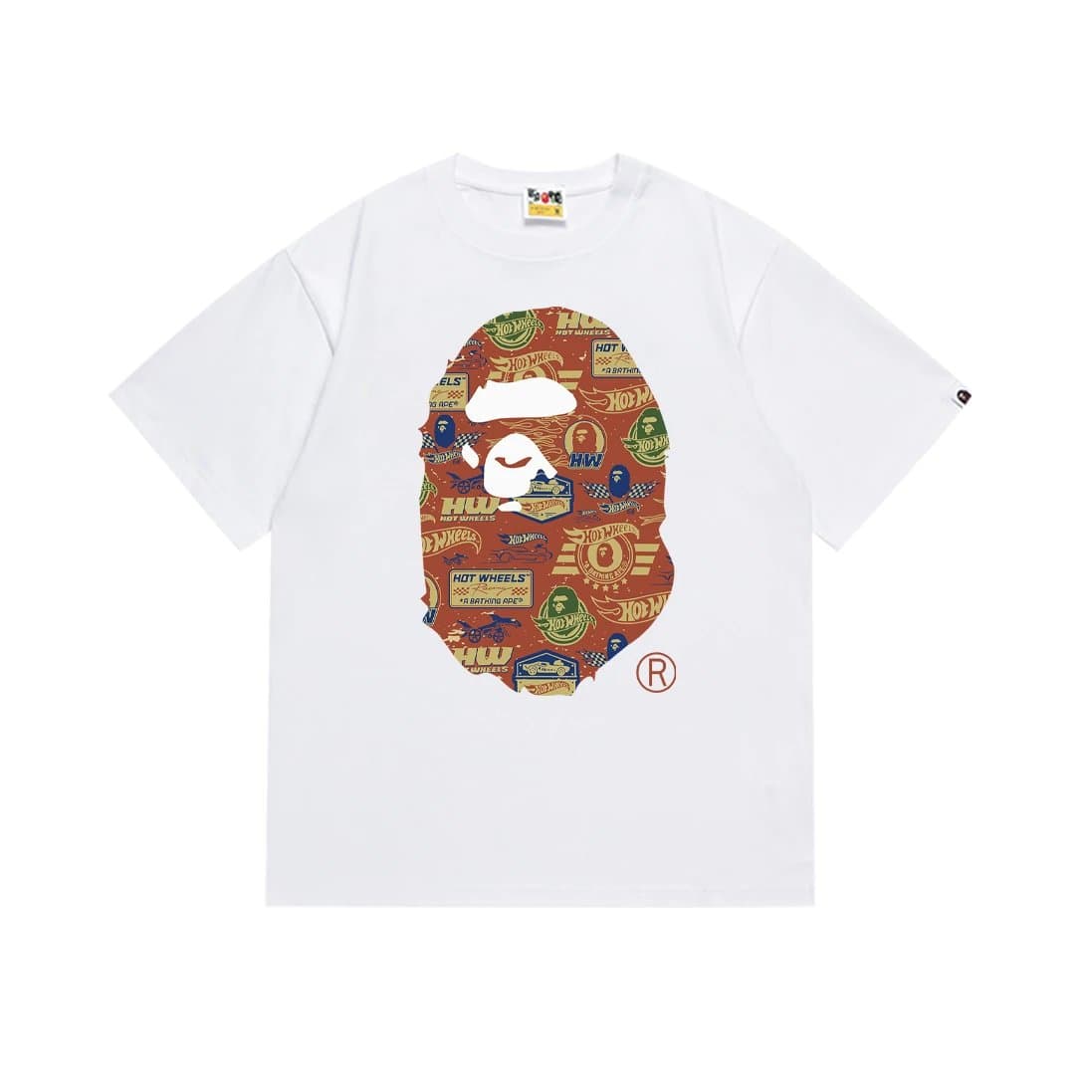BAPE Ape Head Tee Hot Wheels Collab