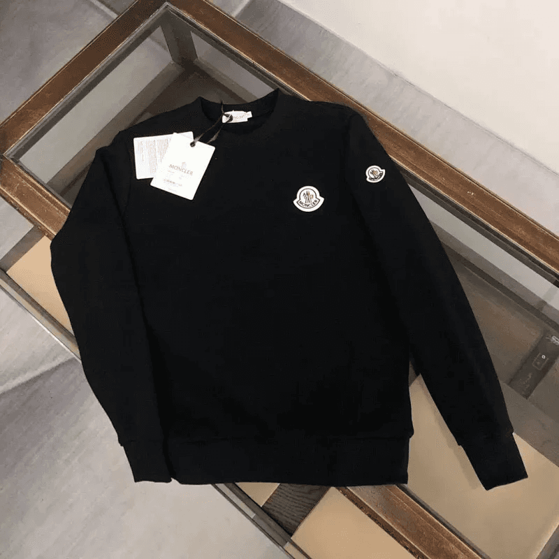 Moncler Crewneck Sweatshirt Logo Patch