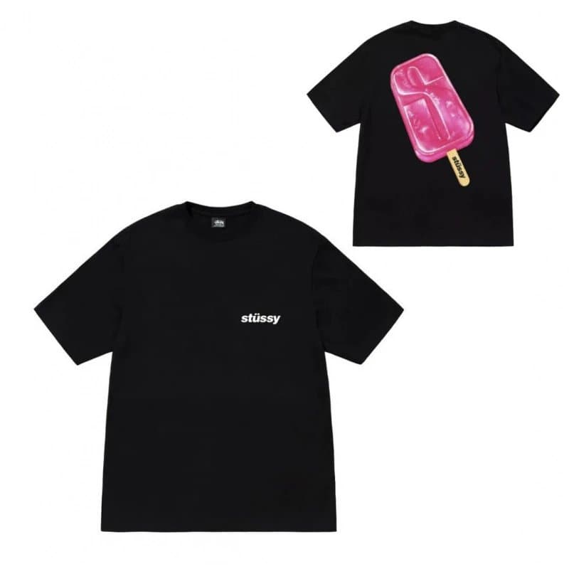 Stüssy Wizard Tee Gnome Graphic — 880黑色