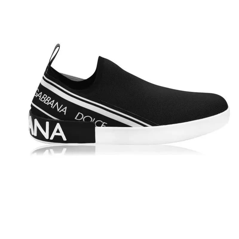 Dolce & Gabbana Sock Sneaker Logo Strap