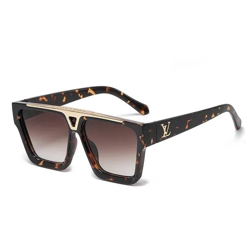 Louis Vuitton Square Sunglasses Tortoiseshell