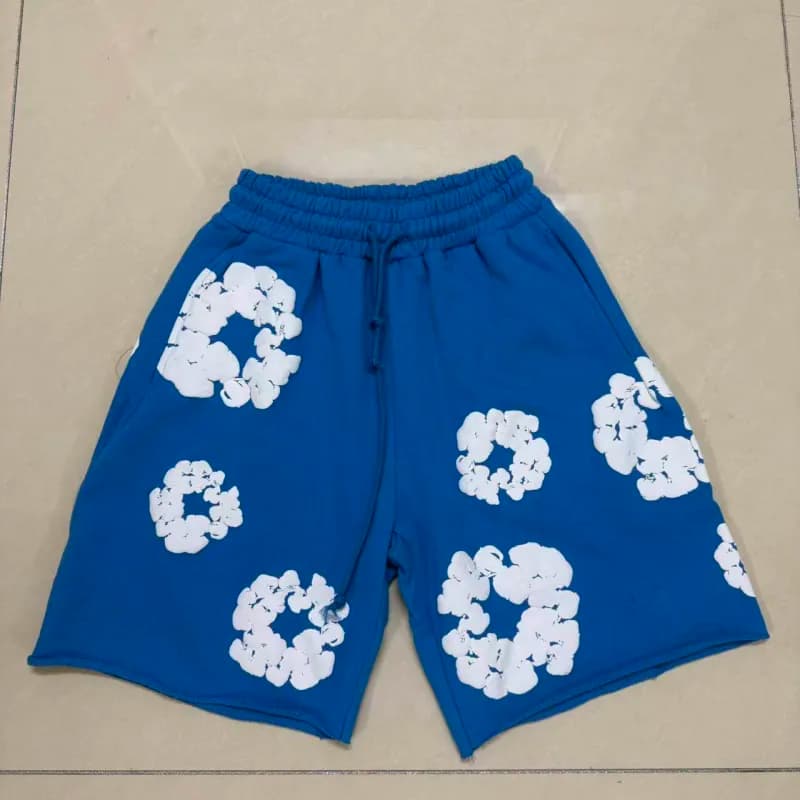 Printed Sweat Shorts Floral Graphic