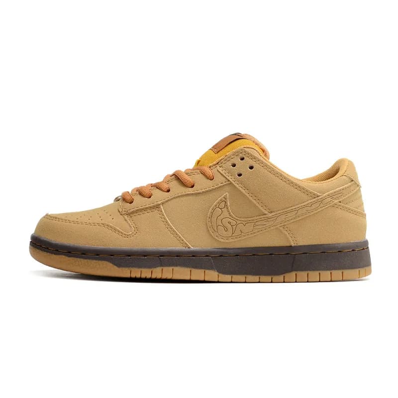 Nike × Sacai Dunk Low Orange Green — DUNK麦色
