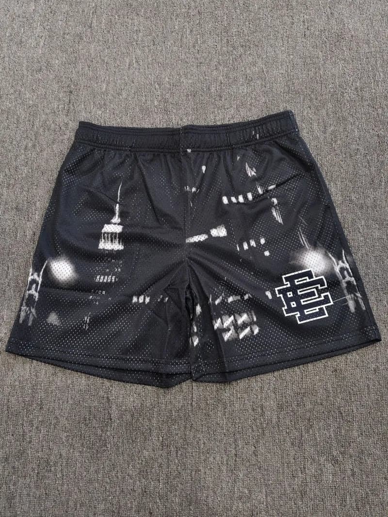 Fear of God Essentials Mesh Shorts Bandana Print — e147