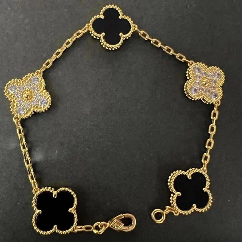 Van Cleef & Arpels Alhambra Bracelet Five Motifs — 23