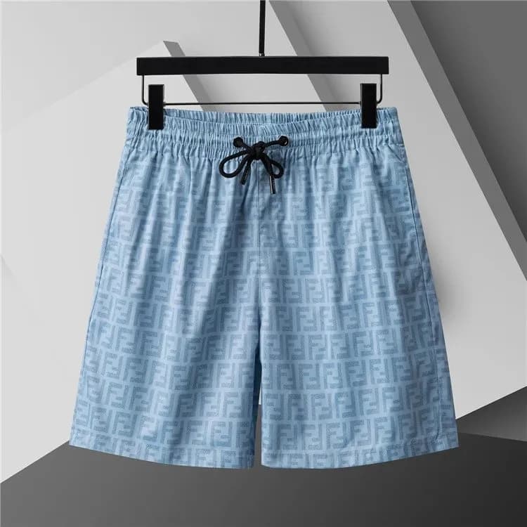 Fendi FF Logo Shorts All-Over Print