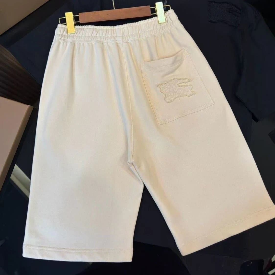 Embroidered Pocket Shorts Lacoste Croc Patch