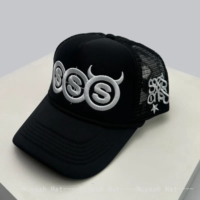 Sp5der Trucker Hat SSS Logo