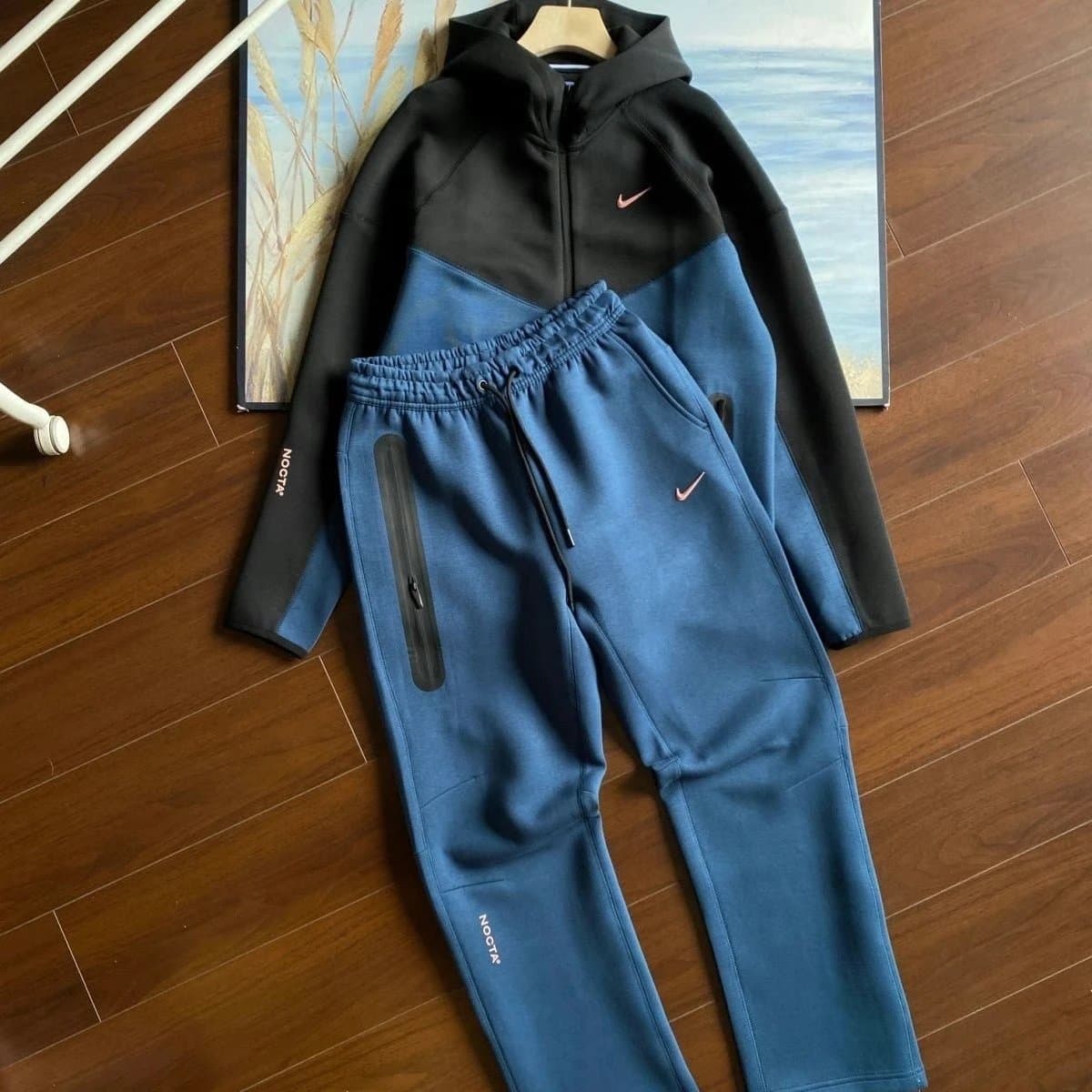 Nike Tech Fleece Hoodie and Joggers Nocta Colorblock