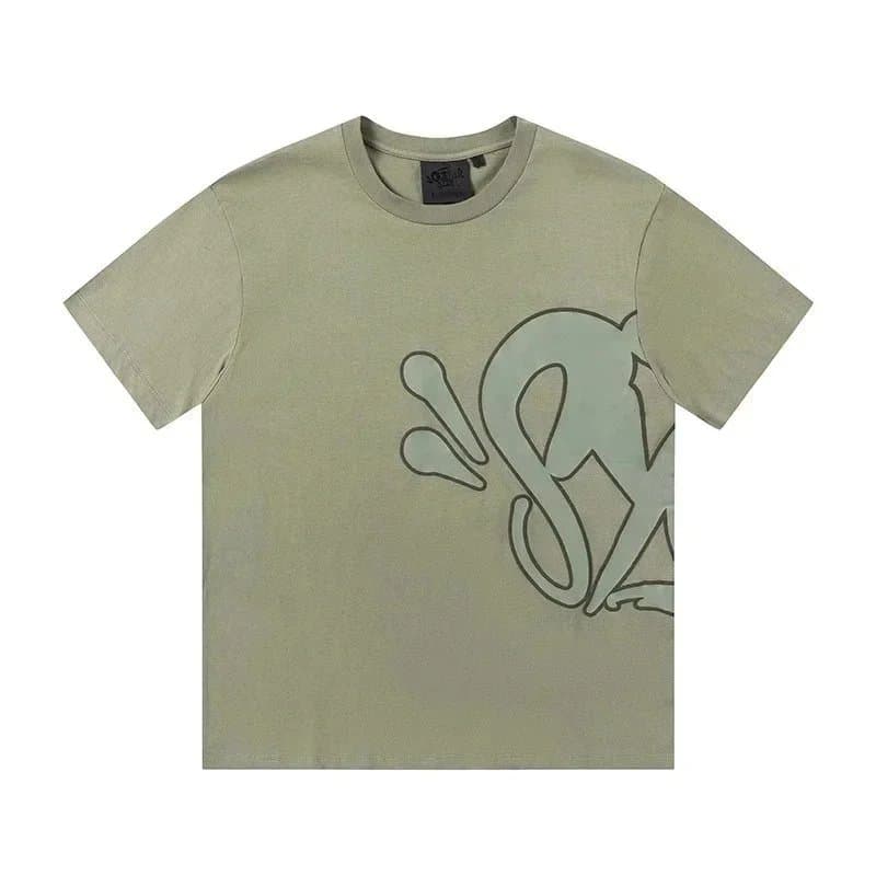 Sp5der Shorts & Tee Set Graffiti Print — SY-07