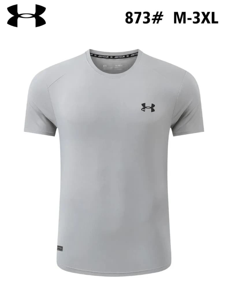 Under Armour HeatGear T-Shirt Solid Grey
