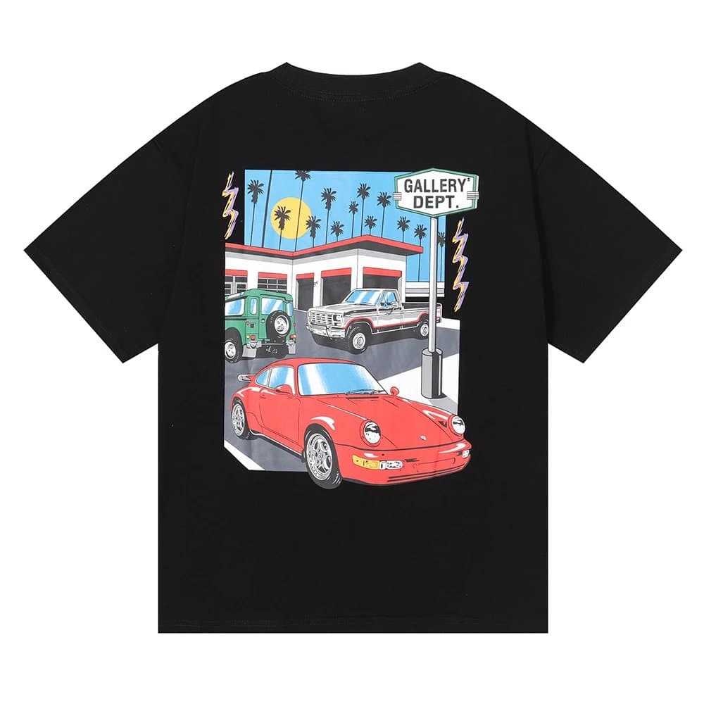 Gallery Dept. Logo Tee Reverse Print — 6022 黑色