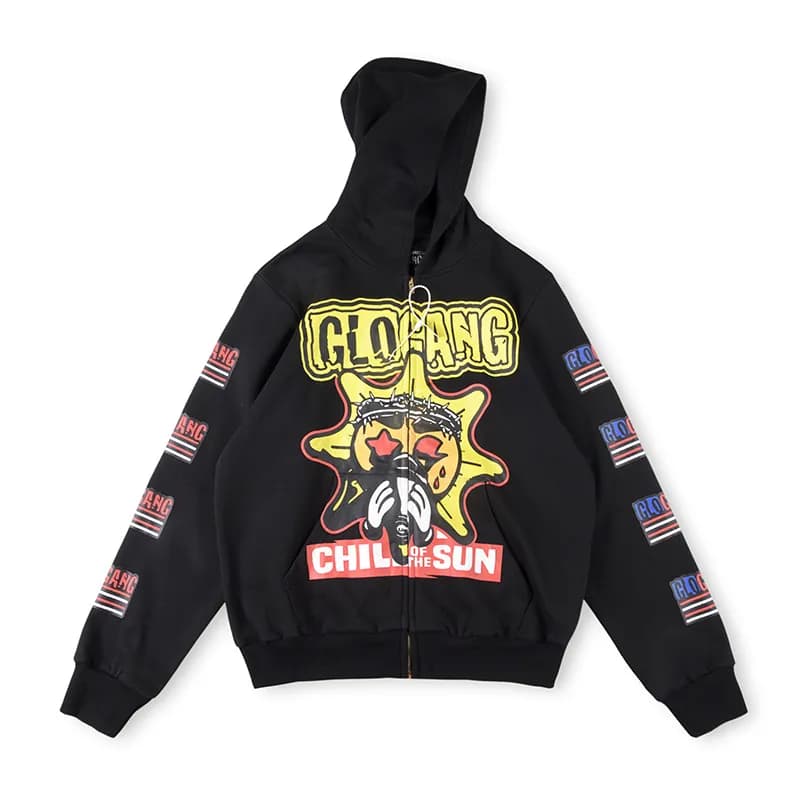 Corteiz Zip-Up Hoodie Child of the Sun