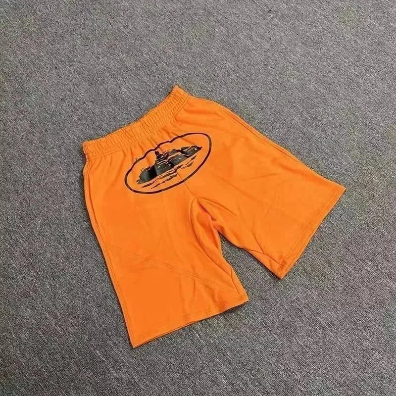 Hellstar Cargo Shorts Island Graphic — 03