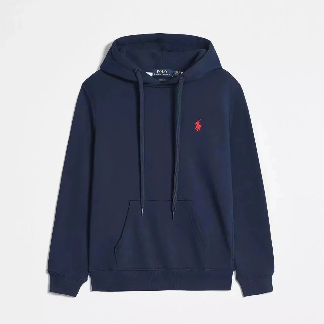 Polo Ralph Lauren Polo Shirt Classic Fit — 宝蓝红标套头卫衣