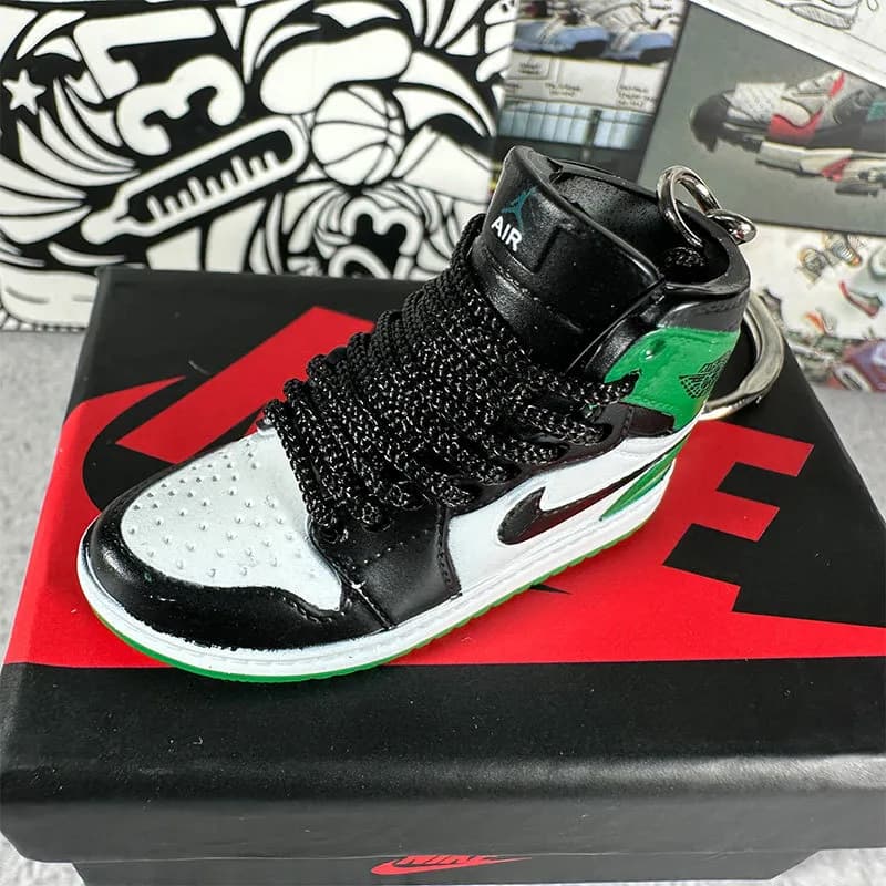 Air Jordan 1 High Miniature Keychain — 36.celtic+box