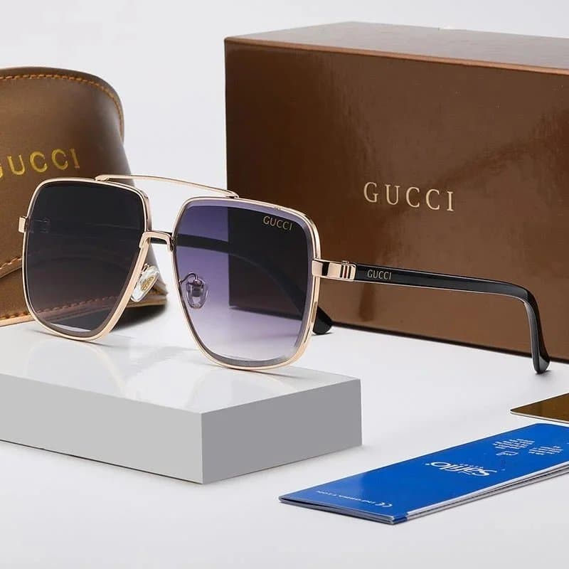 Prada Octagonal Sunglasses Gradient Lens — A24