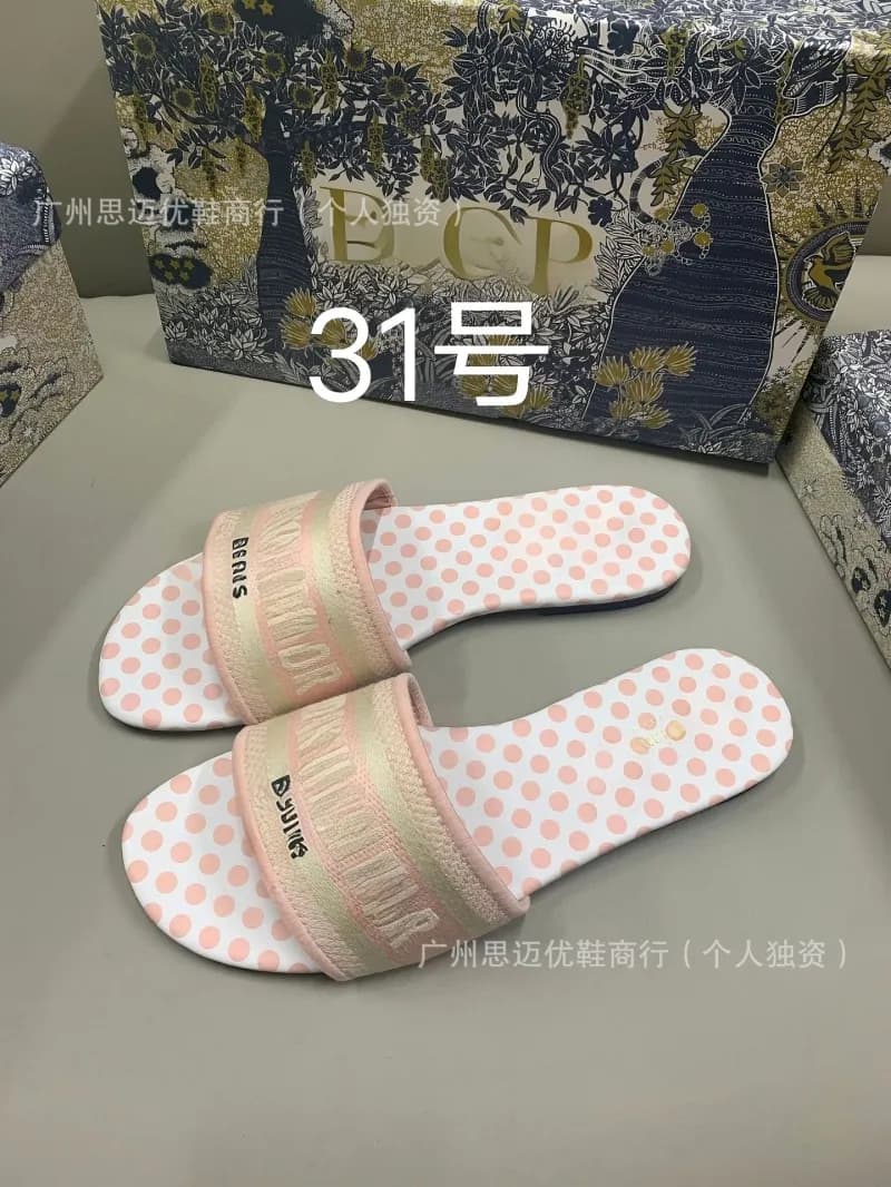 Dior B22 Slide Polka Dot
