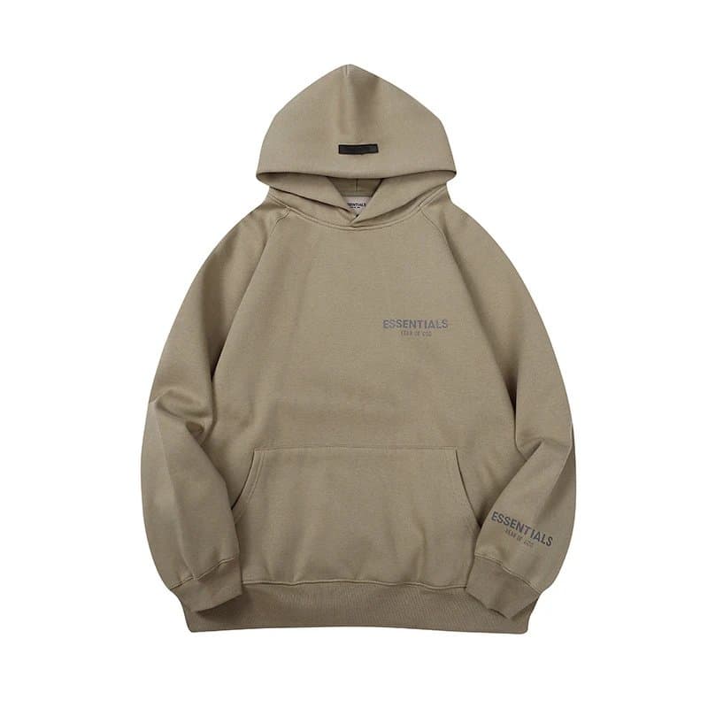 Fear of God Essentials Hooded Sweatshirt Essentials Logo — 9
