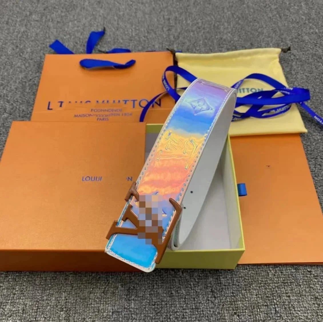 Louis Vuitton LV Initiales Belt Monogram Eclipse — 23