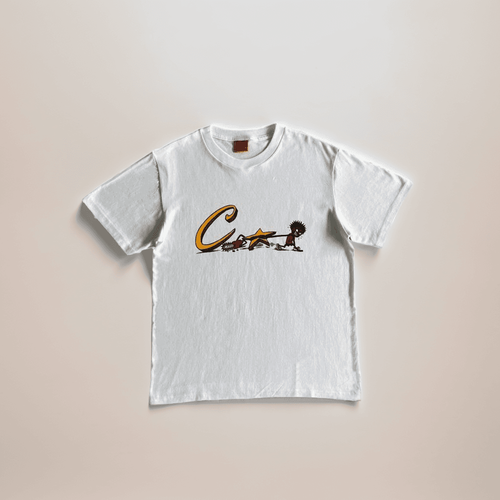 Stüssy T-Shirt Green Logo — 拉绳小男孩