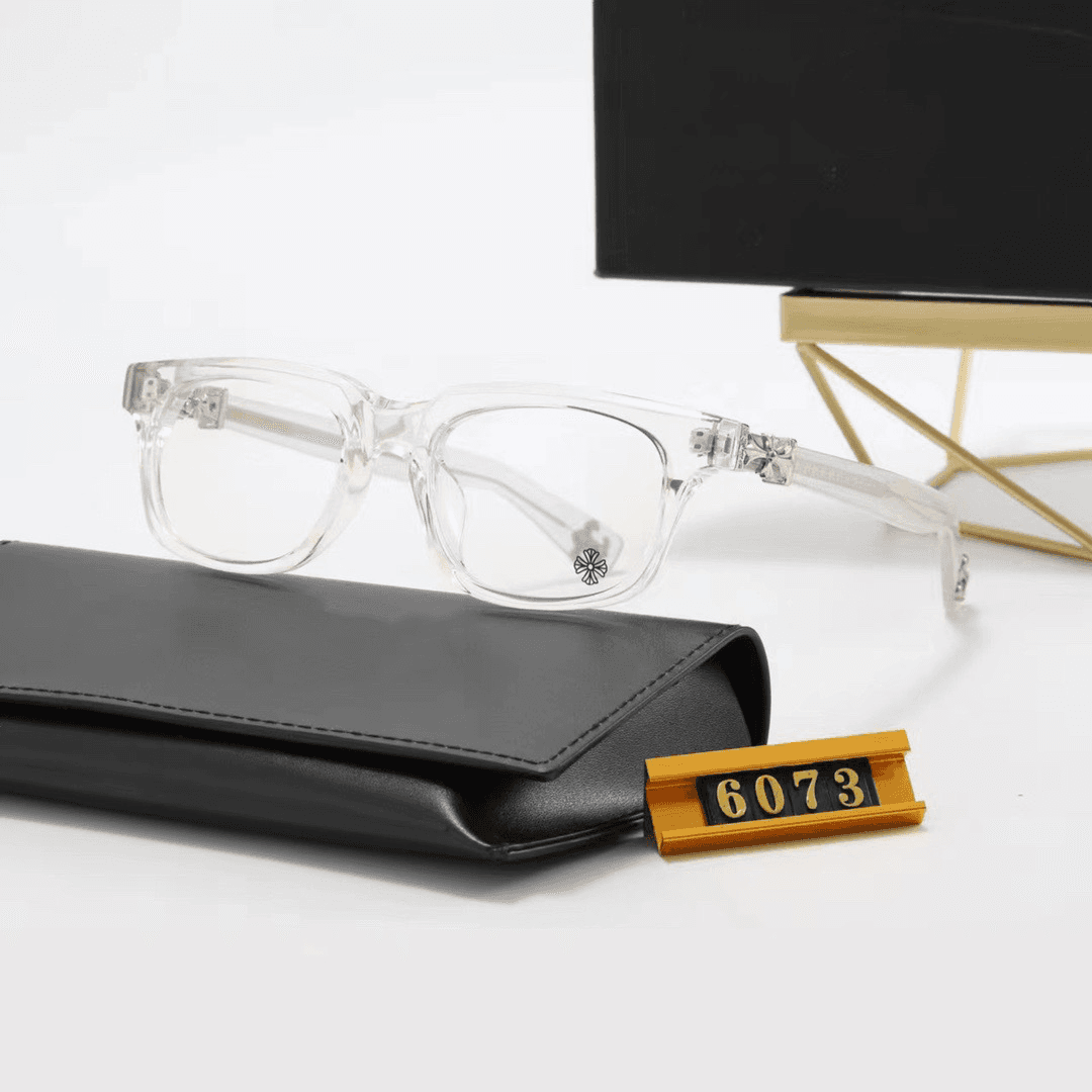 Chrome Hearts Rectangular Optical Frame Fleur-de-Lis Detail — 19