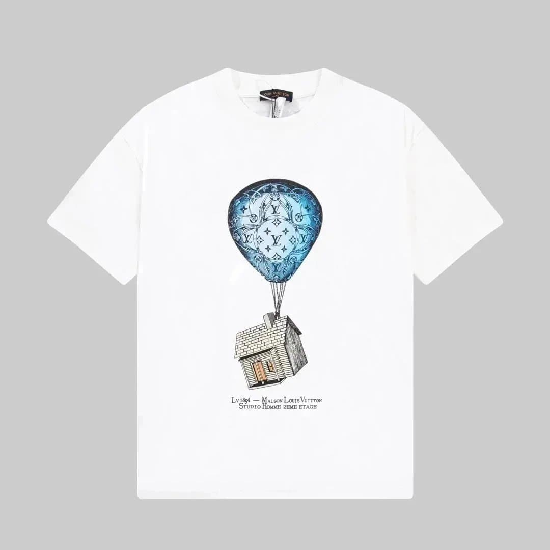 Louis Vuitton T-Shirt Script Logo — 010101128
