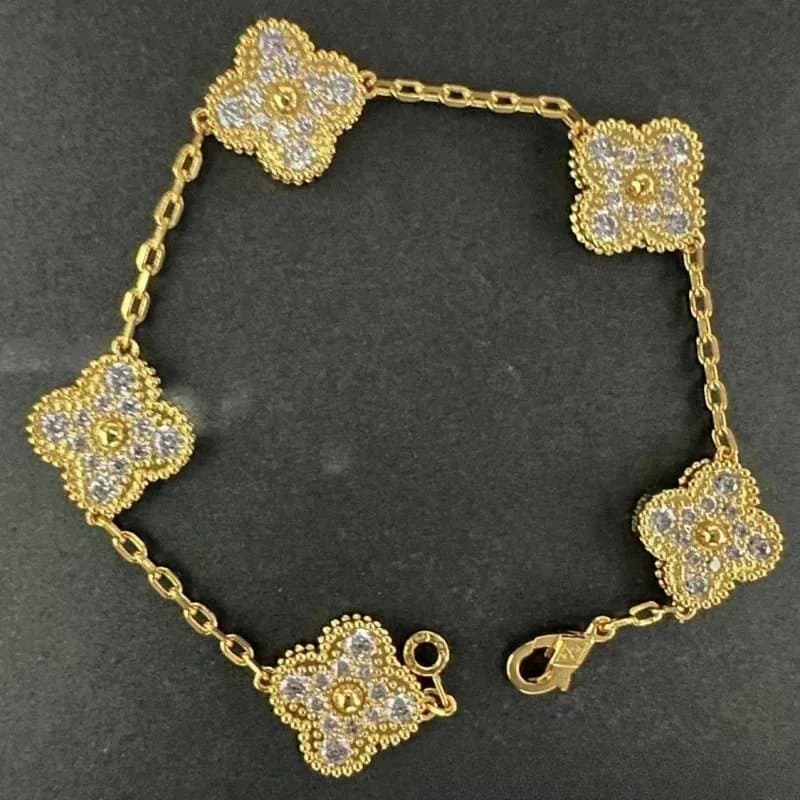 Van Cleef & Arpels Alhambra Bracelet Five Motifs — 14