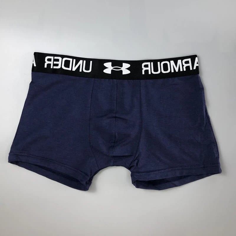 Under Armour Boxer Brief Heather Grey — 深蓝色