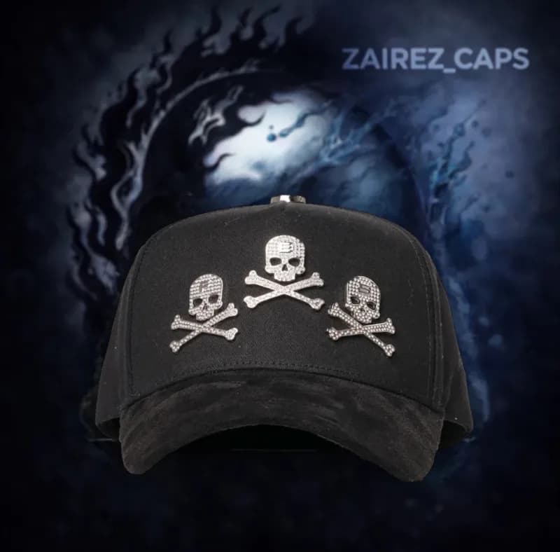 Philipp Plein Skull Cap Crystal Skulls