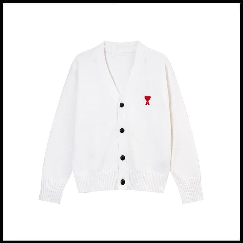 Amiri Cardigan Heart Logo