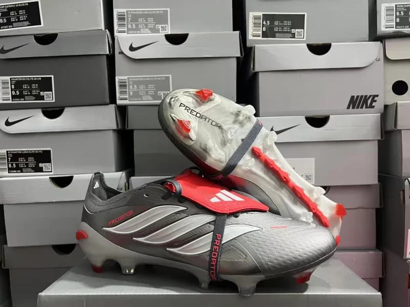 Adidas Predator Elite FG Grey Red