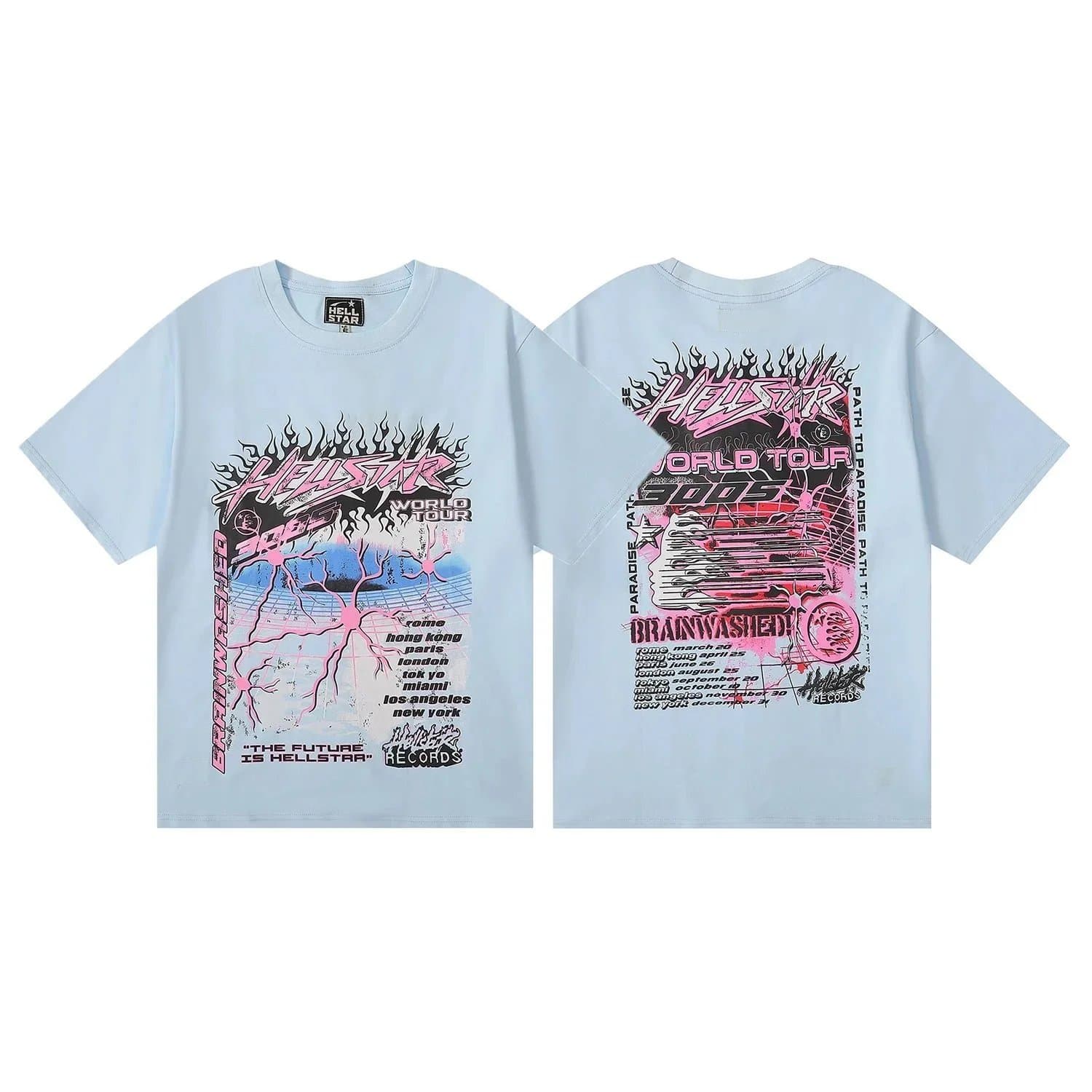 Hellstar Graphic Tee Flame Logo — 5