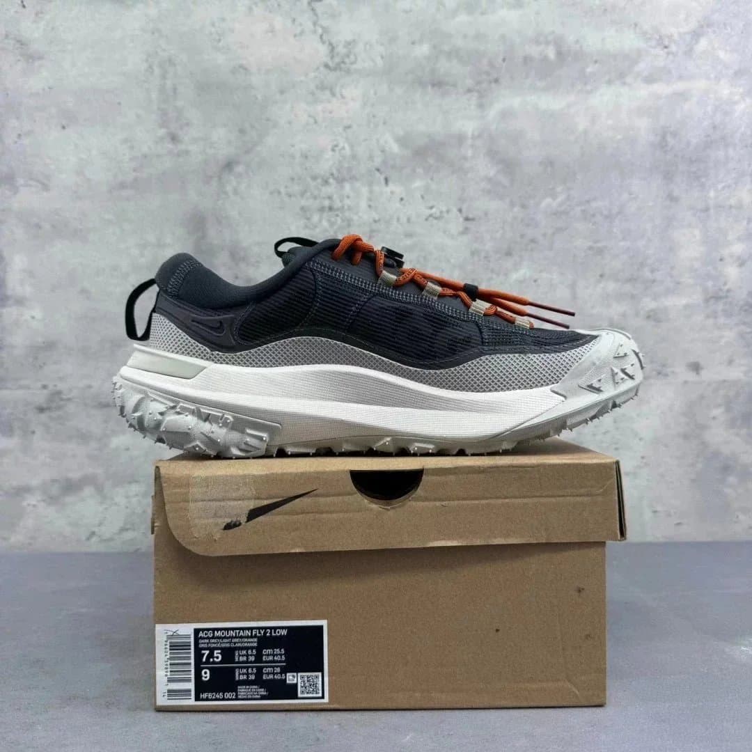 Nike ACG Mountain Fly 2 Low Black — Y版 ACG · HF6245-002