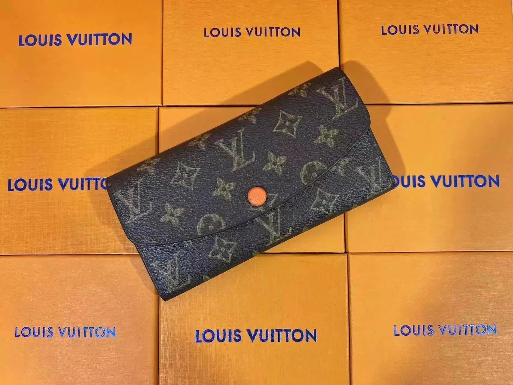 Louis Vuitton Long Wallet Monogram Canvas