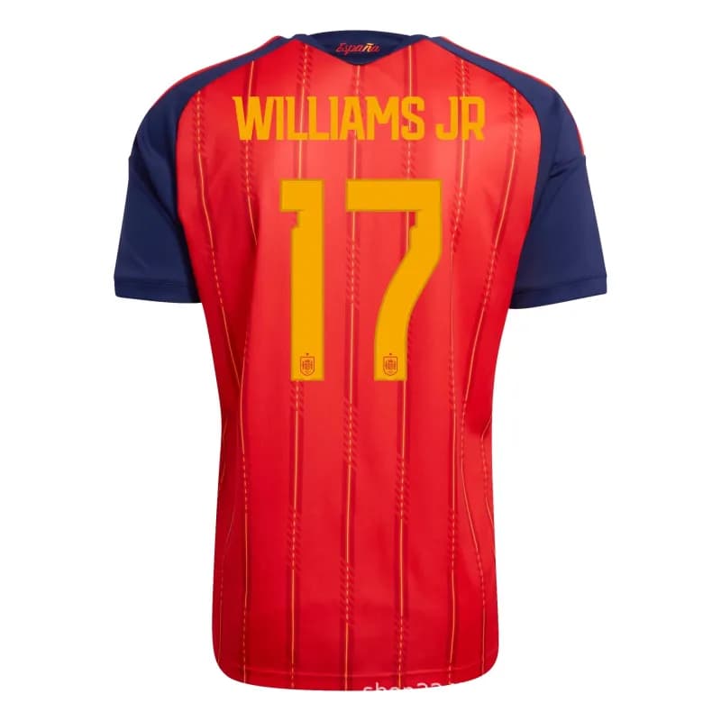 Nike Spain Home Jersey Williams Jr #17