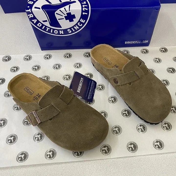 Birkenstock Arizona Two Strap — 棕色