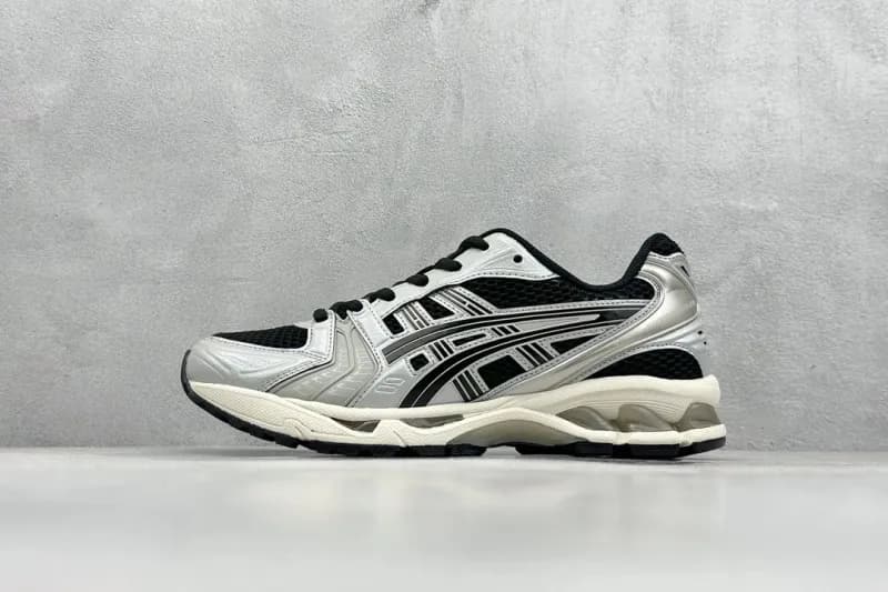 Asics Gel-Kayano 14 Silver Black