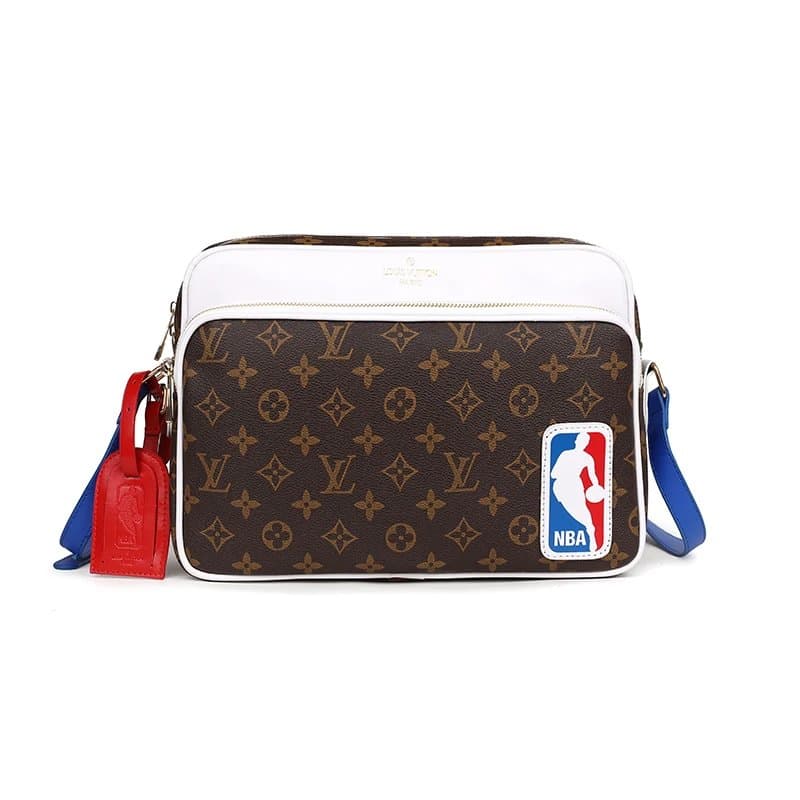Louis Vuitton NBA x LV Messenger Bag Monogram Canvas with NBA Patch