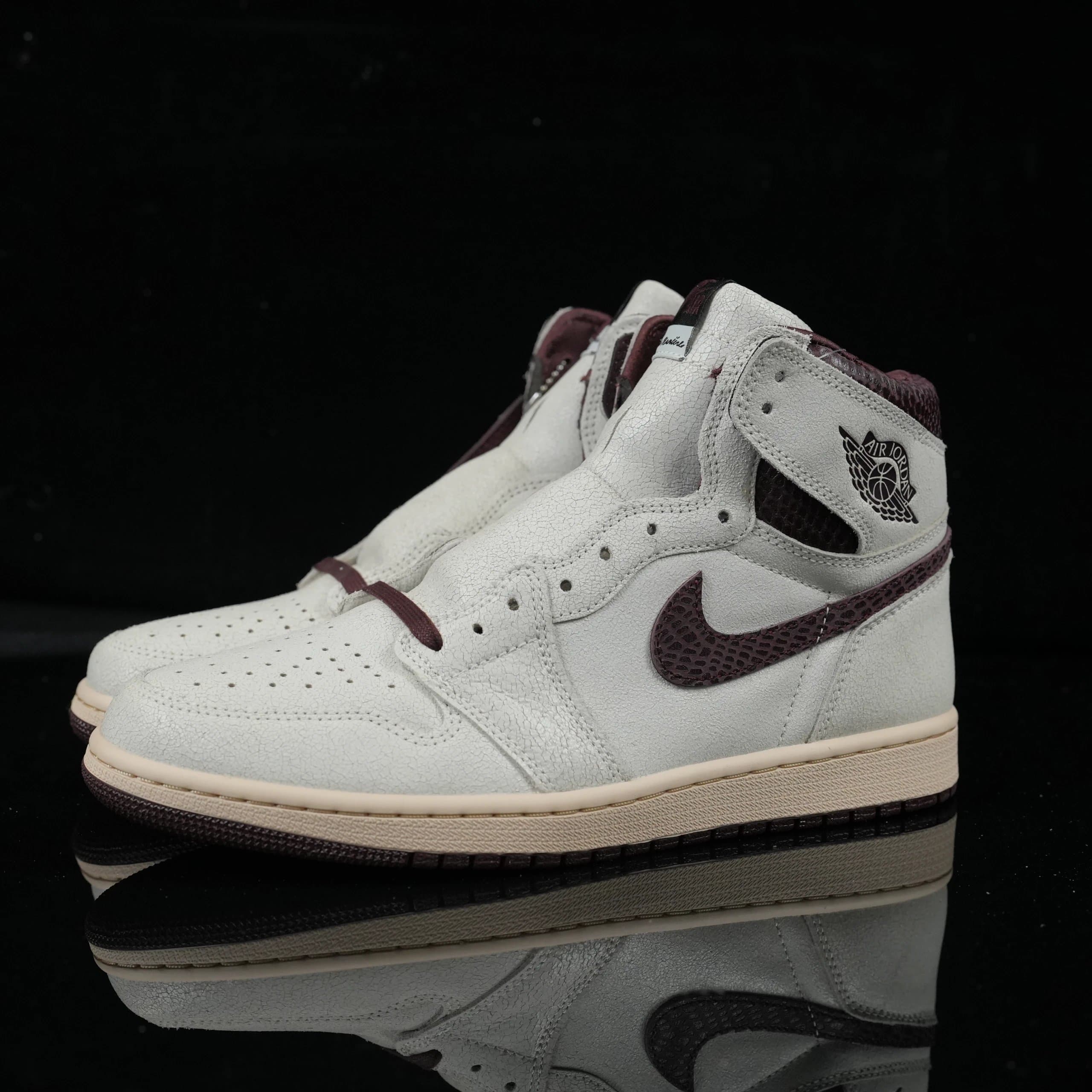 Air Jordan 1 High Burgundy Snake