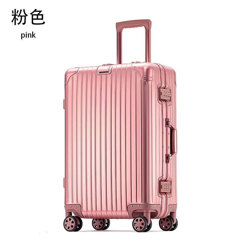 Rimowa Aluminum Suitcase Rose Gold