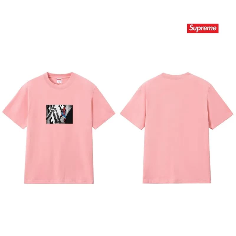 Supreme Box Logo Tee Spider-Man Print