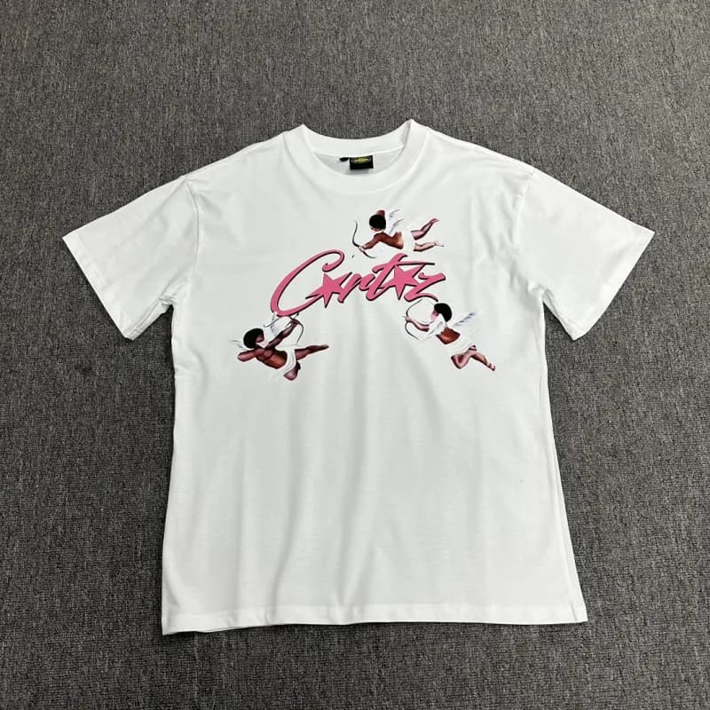 Corteiz Logo Tee Script Logo — 3118 ( 白色 )