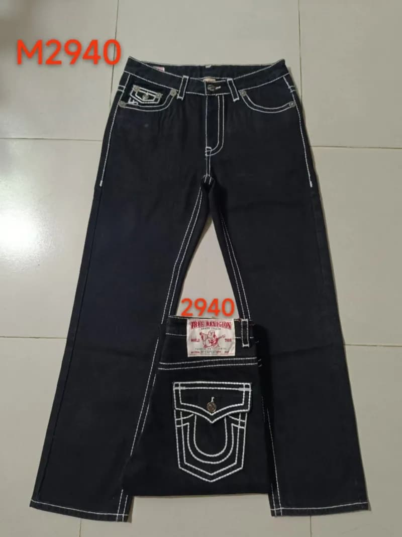 Flare Jeans White Stitching