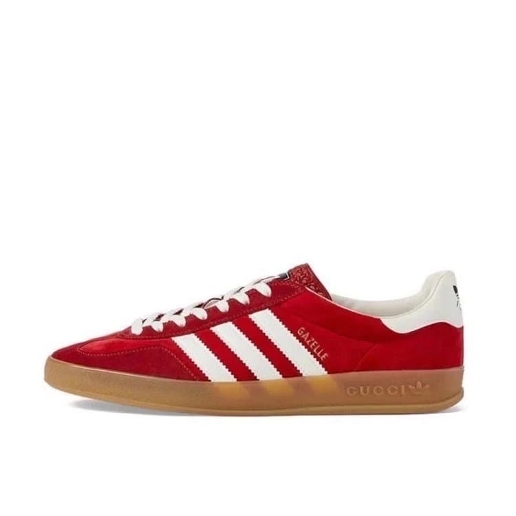 Adidas Samba OG Core Beige — 红白