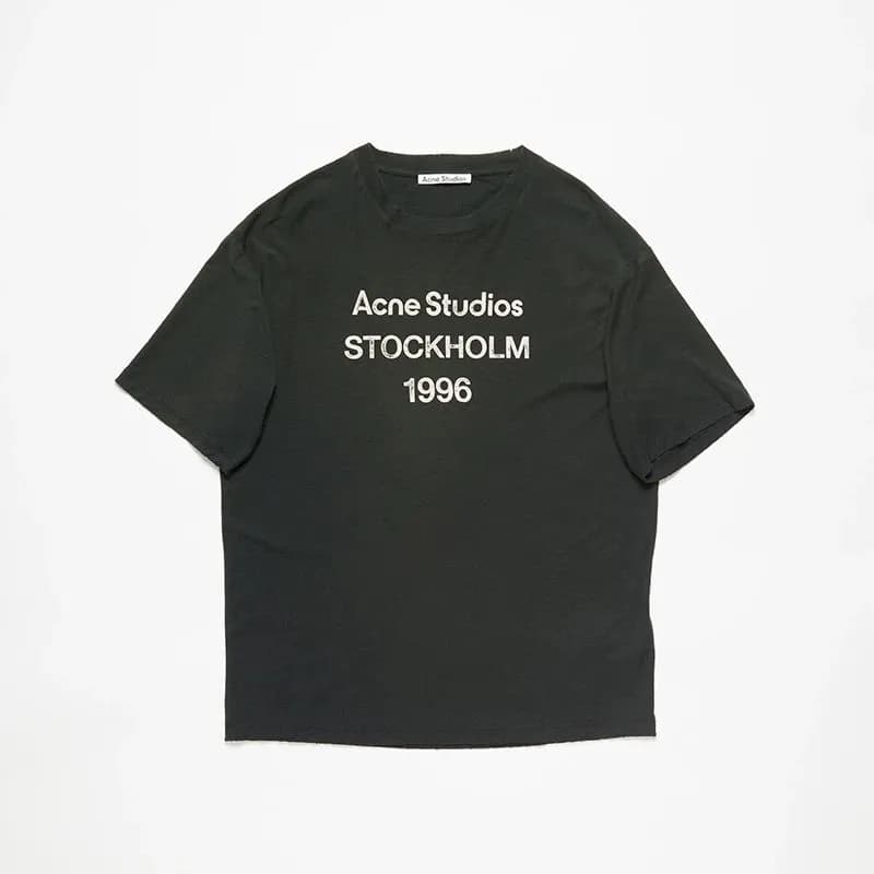 Stockholm 1996 Tee Acne Studios Logo