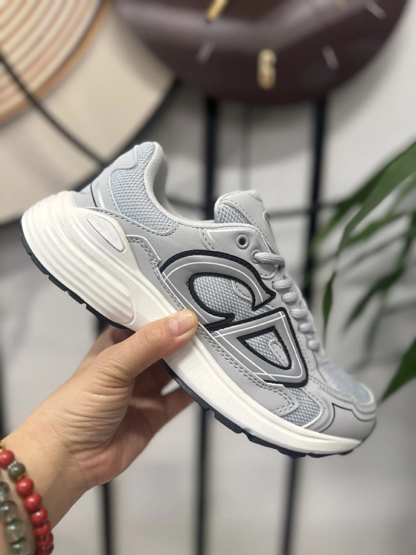 Balenciaga Triple S Grey Mesh