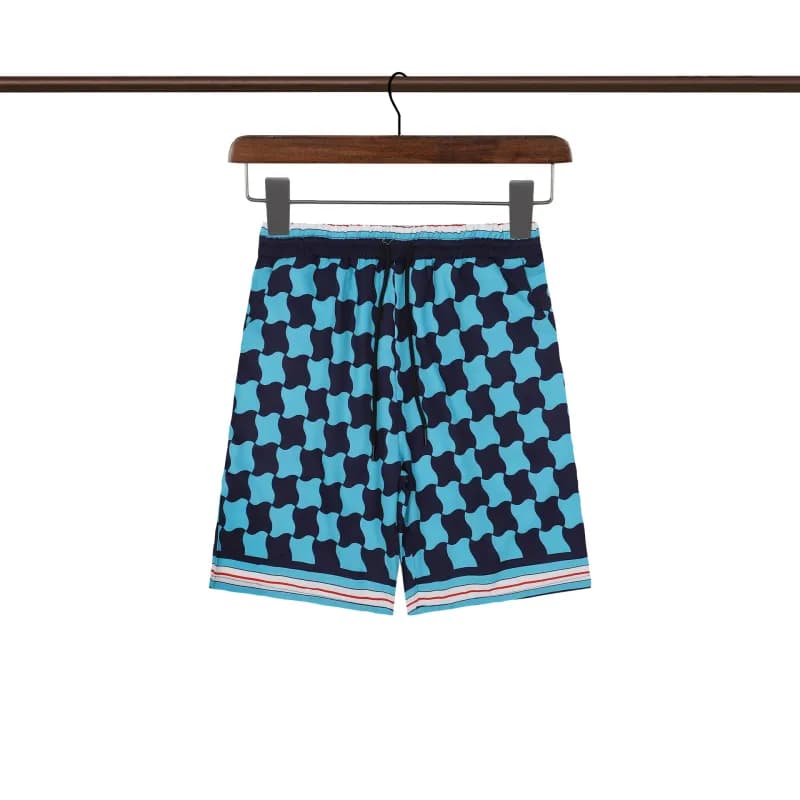 Striped Shorts Multicolor Vertical Stripe — K55 figure