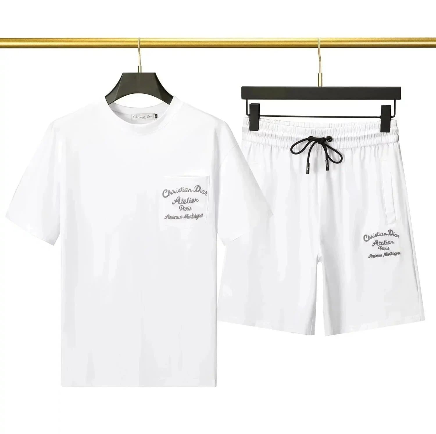 Dior Atelier Paris Set Embroidered Logo